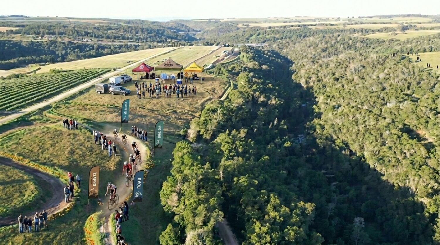 OutRide festival village crowd